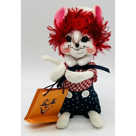Annalee Raggedy Andy Mouse Halloween Trick Or Treat 2007 Closed Mouth 7 inch - Picture 4 of 8